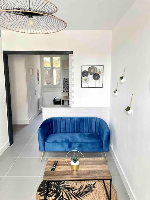 Charmant Studio Proche Plage Apartment Le Havre Luaran gambar