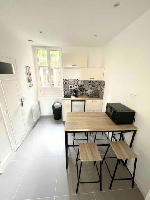 Charmant Studio Proche Plage Apartment Le Havre Luaran gambar